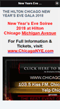 Mobile Screenshot of newyearshiltonchicago.com